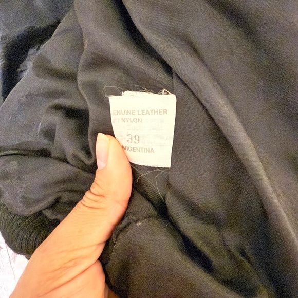 80’s Vintage Gino Di Giorgio Leather Biker Jacket - Picture 10 of 14